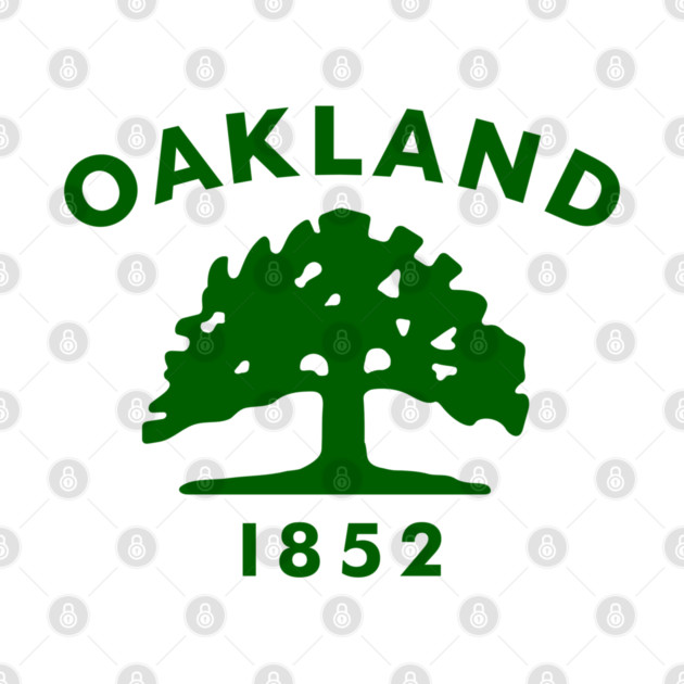 Oakland California - City Flag of Oakland by Yesteeyear