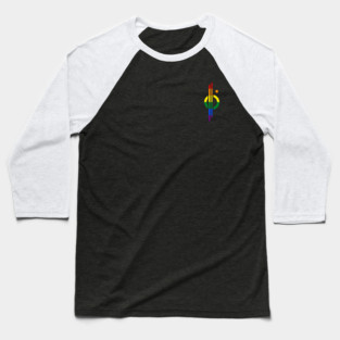 CSL Pride (rainbow) Baseball T-Shirt