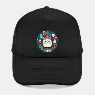 Norwegain Forest Cat  Xmas, Love Cats Hat