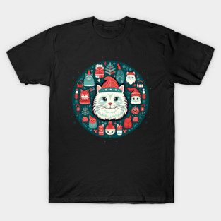 Norwegain Forest Cat  Xmas, Love Cats T-Shirt