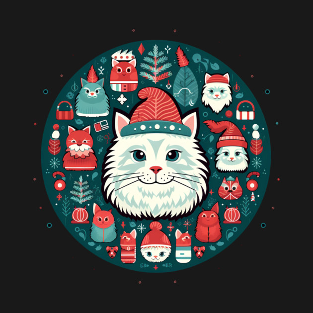 Norwegain Forest Cat  Xmas, Love Cats by logiamerch