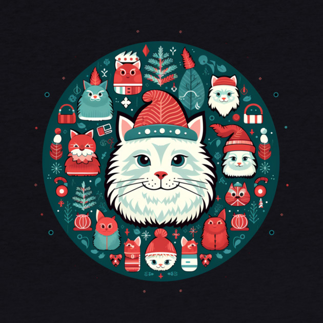 Norwegain Forest Cat  Xmas, Love Cats by logiamerch
