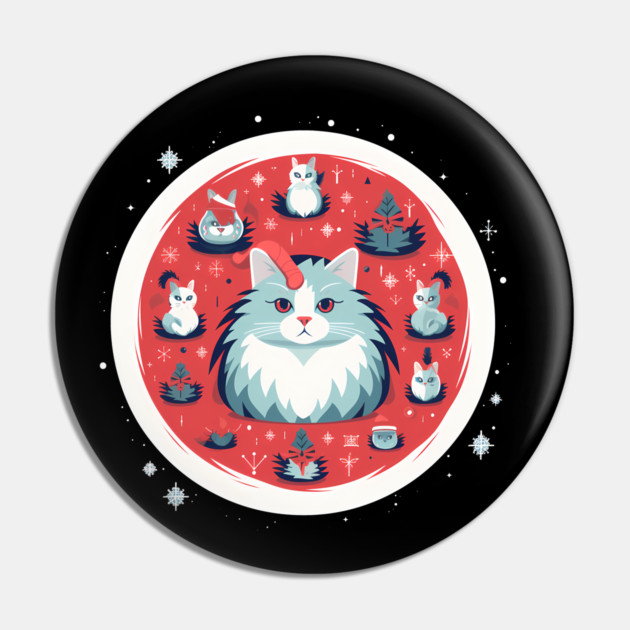 Norwegain Forest Cat  Xmas, Love Cats Pin by logiamerch