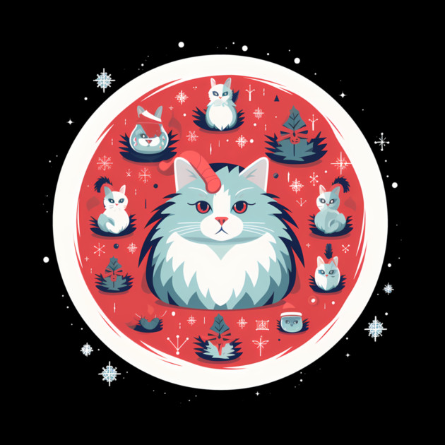 Norwegain Forest Cat  Xmas, Love Cats by logiamerch