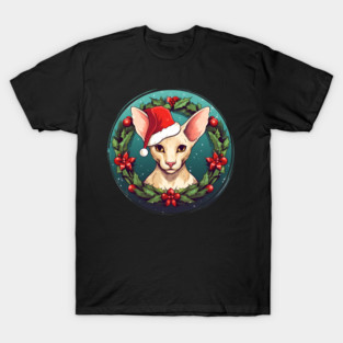 Oriental Shorthair Cat Xmas, Love Cat T-Shirt
