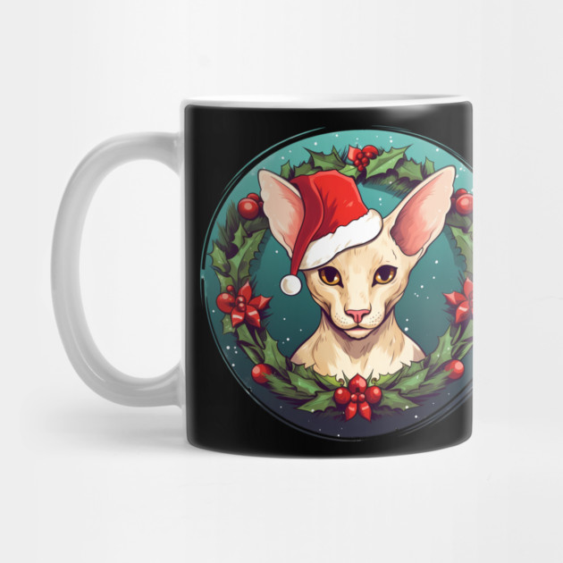 Oriental Shorthair Cat Xmas, Love Cat by logiamerch