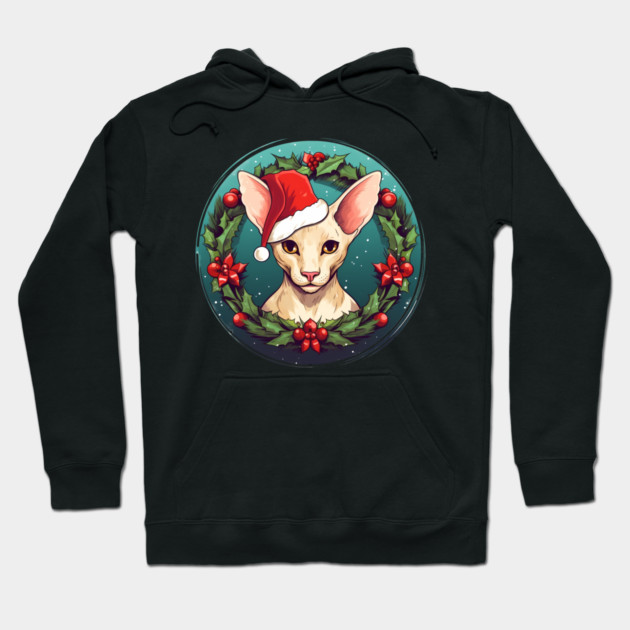 Oriental Shorthair Cat Xmas, Love Cat Hoodie by logiamerch