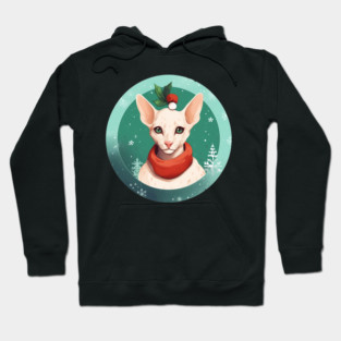 Oriental Shorthair Cat Xmas, Love Cat Hoodie