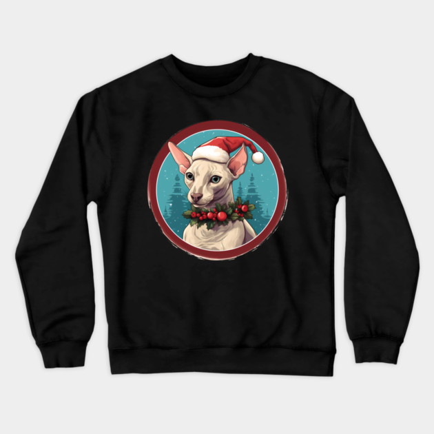 Oriental Shorthair Cat Xmas, Love Cat Crewneck Sweatshirt by logiamerch