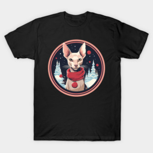 Oriental Shorthair Cat Xmas, Love Cat T-Shirt