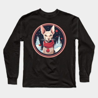Oriental Shorthair Cat Xmas, Love Cat Long Sleeve T-Shirt
