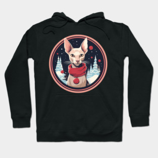 Oriental Shorthair Cat Xmas, Love Cat Hoodie