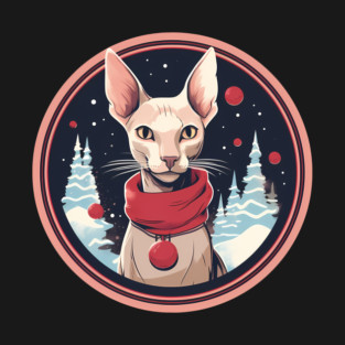 Oriental Shorthair Cat Xmas, Love Cat T-Shirt
