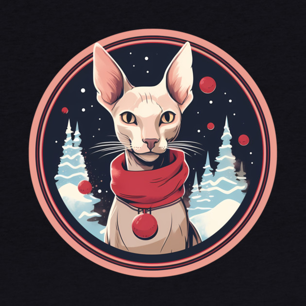 Oriental Shorthair Cat Xmas, Love Cat by logiamerch