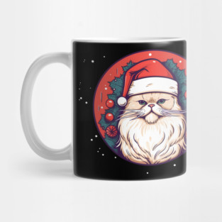 Persian Cat Xmas, Love Cats Mug