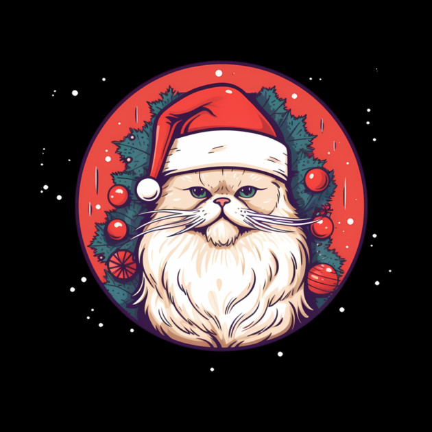 Persian Cat Xmas, Love Cats by logiamerch