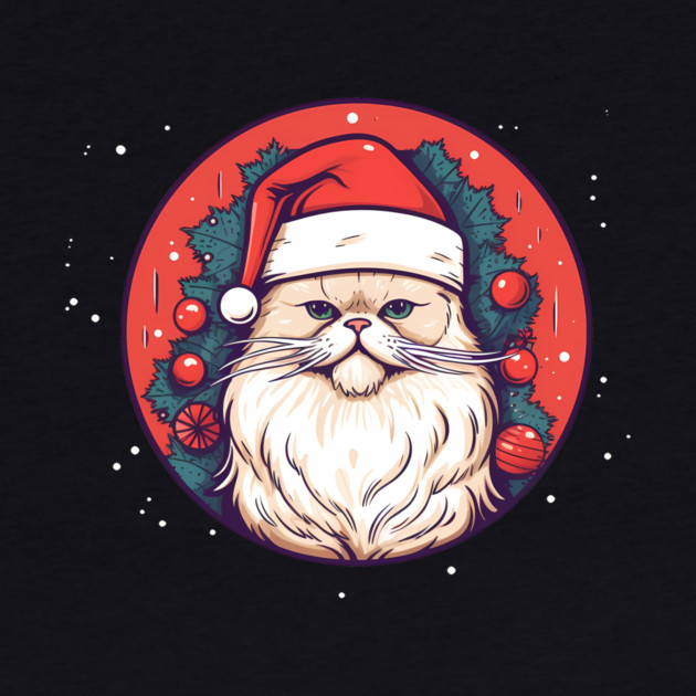 Persian Cat Xmas, Love Cats by logiamerch