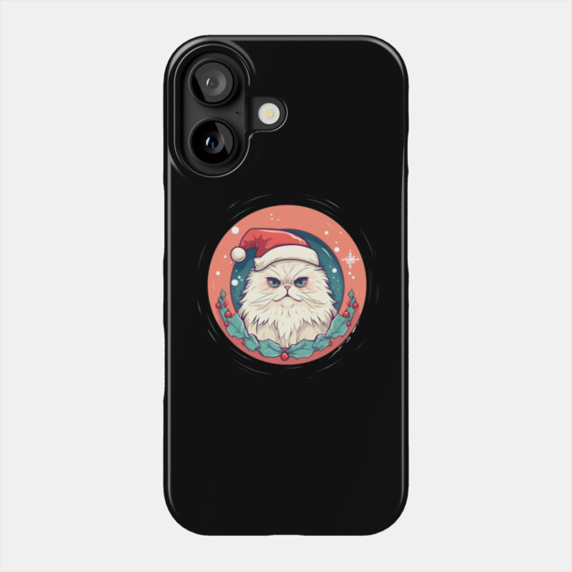 Persian Cat Xmas, Love Cats Phone Case by logiamerch