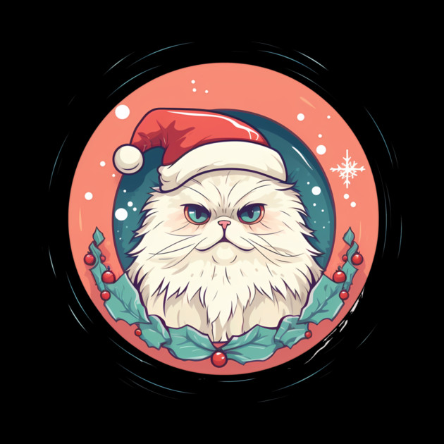 Persian Cat Xmas, Love Cats by logiamerch
