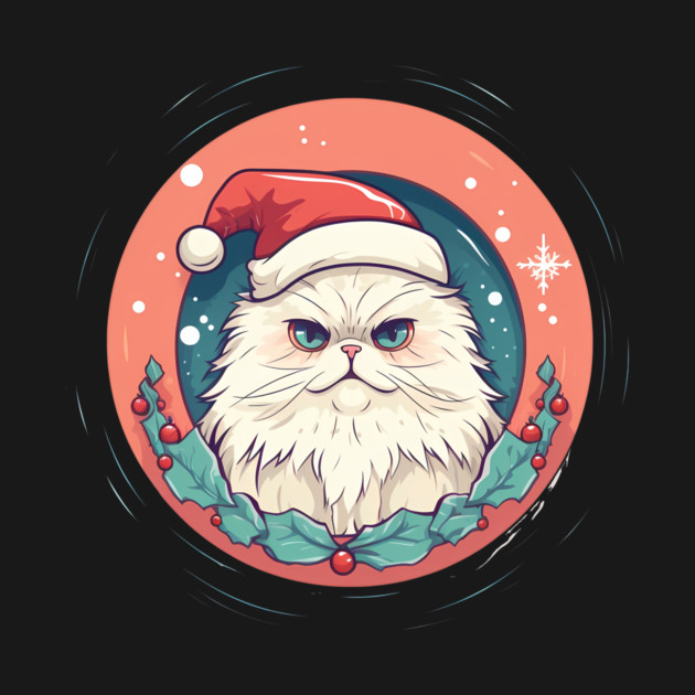 Persian Cat Xmas, Love Cats by logiamerch