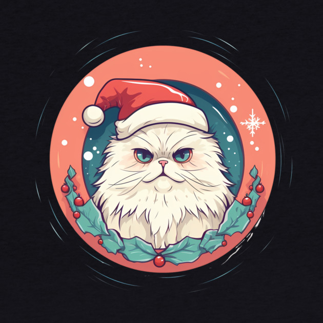 Persian Cat Xmas, Love Cats by logiamerch