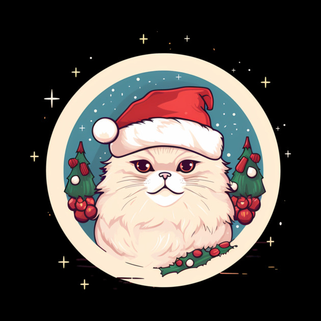 Persian Cat Xmas, Love Cats by logiamerch
