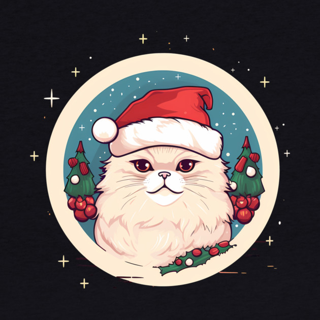 Persian Cat Xmas, Love Cats by logiamerch