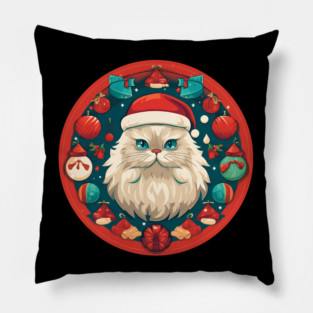 Persian Cat Xmas, Love Cats Pillow