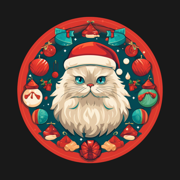 Persian Cat Xmas, Love Cats by logiamerch