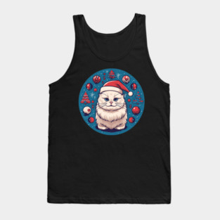 Ragdoll Cat Xmas, Love Cats Tank Top