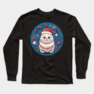 Ragdoll Cat Xmas, Love Cats Long Sleeve T-Shirt