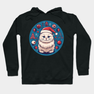 Ragdoll Cat Xmas, Love Cats Hoodie
