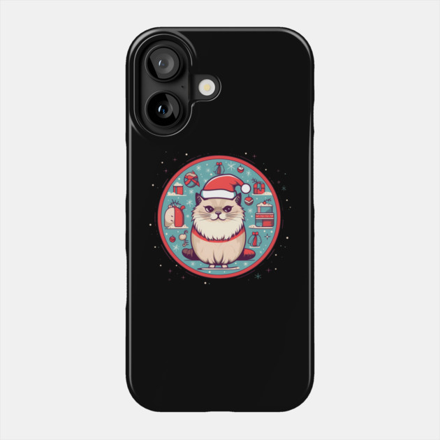 Ragdoll Cat Xmas, Love Cats Phone Case by logiamerch