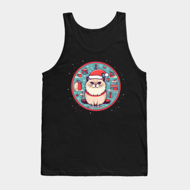 Ragdoll Cat Xmas, Love Cats Tank Top by logiamerch