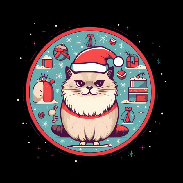Ragdoll Cat Xmas, Love Cats by logiamerch