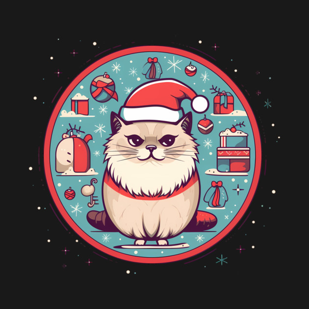 Ragdoll Cat Xmas, Love Cats by logiamerch
