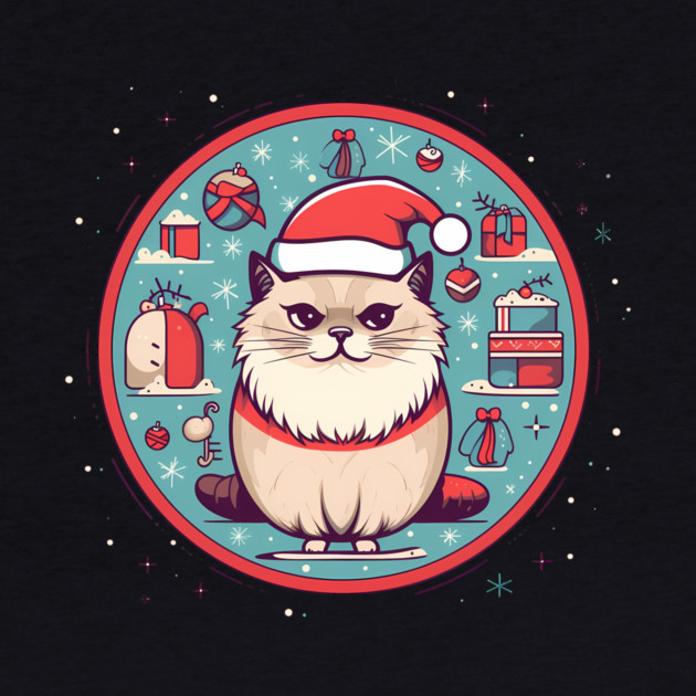 Ragdoll Cat Xmas, Love Cats by logiamerch