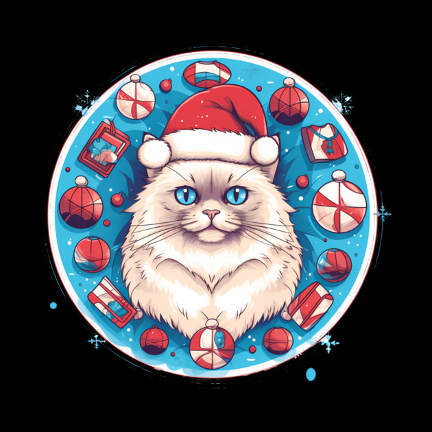 Ragdoll Cat Xmas, Love Cats by logiamerch