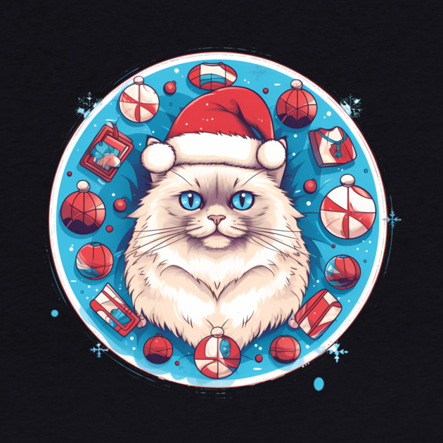 Ragdoll Cat Xmas, Love Cats by logiamerch