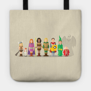 Dungeons & Dragons Cartoon Tote