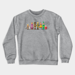 Dungeons & Dragons Cartoon Crewneck Sweatshirt