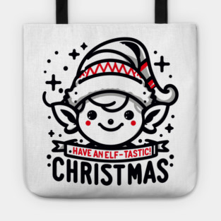 Have an Elf-tastic Christmas Tote