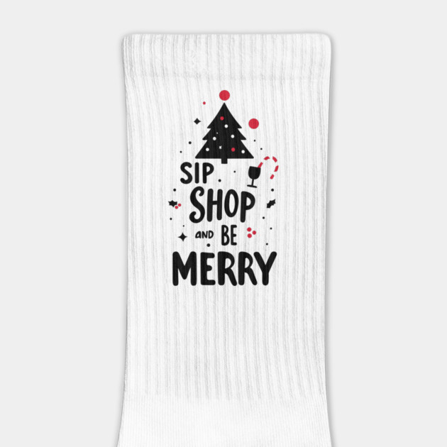 Sip Shop and Be Merry by Frank Ring