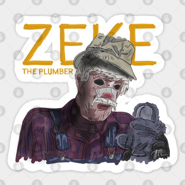 Salute Your Shorts: Zeke The Plumber Sticker by 51Deesigns