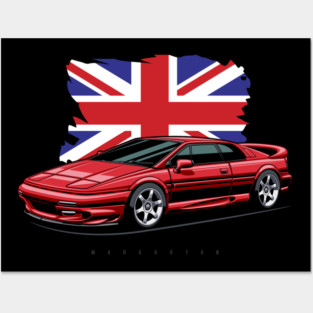 British supercar Posters and Art