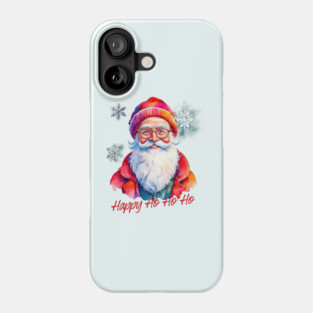 Hipster Santa Claus Phone Case