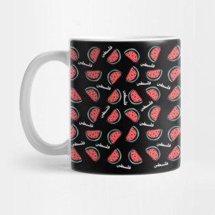 Watermelon Palestine Palestinian Mug