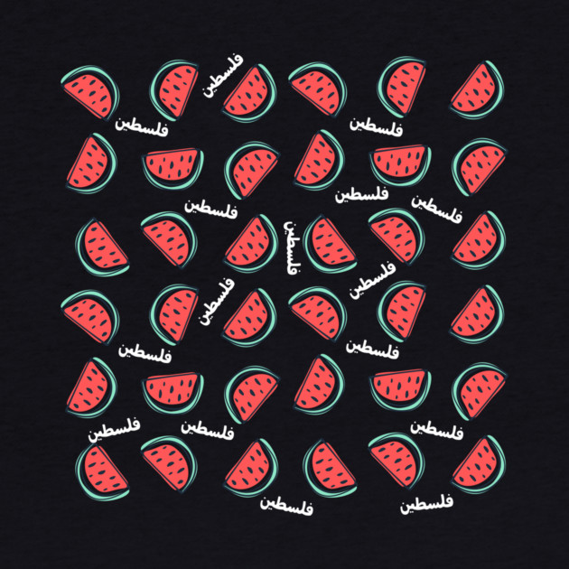 Watermelon Palestine Palestinian by The WYLD Tribe