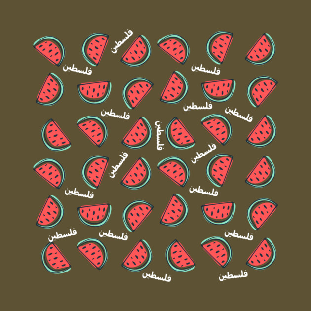 Watermelon Palestine Palestinian by The WYLD Tribe