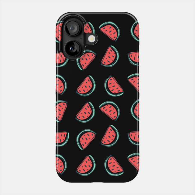 Watermelon Pattern Phone Case by The WYLD Tribe